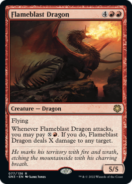 Flameblast Dragon (FOIL)